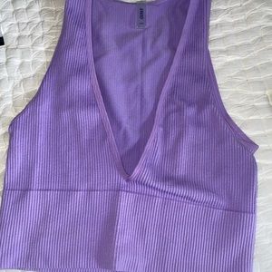 Lavender seamless tank
